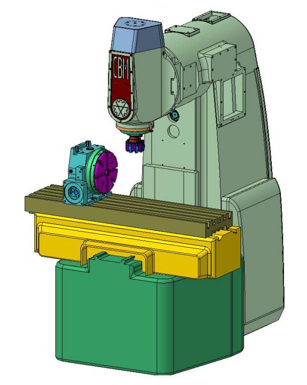 СВМ1Ф4 Верстат фрезерный вертикальний
